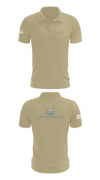 Short Sleeve Performance Polo, Top Exteriors LLC, , Teamtime, Team time, sublimation, custom sports apparel, team uniforms, spirit wear, spiritwear, sports uniforms, custom shirts, team store, custom team store, fundraiser sports, apparel fundraiser