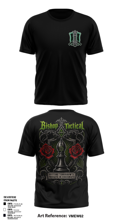 Bishop Tactical Short Sleeve Rash Guard Shirt - 6
