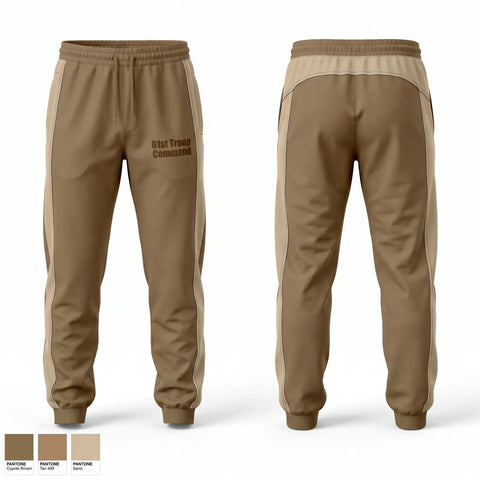Sweatpants, 61st Troop Command, National Guard, Teamtime, Team time, sublimation, custom sports apparel, team uniforms, spirit wear, spiritwear, sports uniforms, custom shirts, team store, custom team store, fundraiser sports, apparel fundraiser
