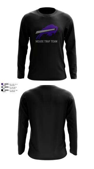Long Sleeve Performance Shirt, Meade High School Trap TeamMeade High School Trap Team, Spirit Store, Teamtime, Team time, sublimation, custom sports apparel, team uniforms, spirit wear, spiritwear, sports uniforms, custom shirts, team store, custom team store, fundraiser sports, apparel fundraiser