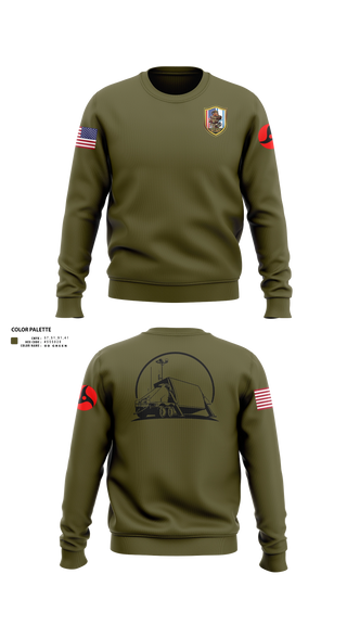 Crew Neck Sweatshirt, 13th MDB, Army, Teamtime, Team time, sublimation, custom sports apparel, team uniforms, spirit wear, spiritwear, sports uniforms, custom shirts, team store, custom team store, fundraiser sports, apparel fundraiser