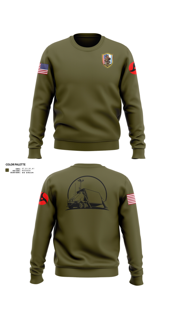 Crew Neck Sweatshirt, 13th MDB, Army, Teamtime, Team time, sublimation, custom sports apparel, team uniforms, spirit wear, spiritwear, sports uniforms, custom shirts, team store, custom team store, fundraiser sports, apparel fundraiser