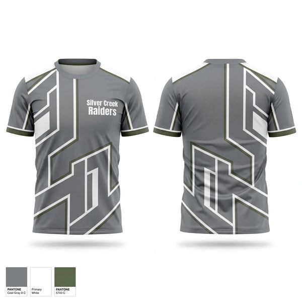 Soft Poly Tee Cotton Like Feel, Silver Creek Raiders, Tennis, Teamtime, Team time, sublimation, custom sports apparel, team uniforms, spirit wear, spiritwear, sports uniforms, custom shirts, team store, custom team store, fundraiser sports, apparel fundraiser