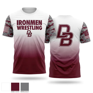Short Sleeve Performance Shirt, Ironmen, Wrestling, Teamtime, Team time, sublimation, custom sports apparel, team uniforms, spirit wear, spiritwear, sports uniforms, custom shirts, team store, custom team store, fundraiser sports, apparel fundraiser