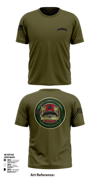 Short Sleeve Performance Shirt, Engineers Services Company, Marines, Teamtime, Team time, sublimation, custom sports apparel, team uniforms, spirit wear, spiritwear, sports uniforms, custom shirts, team store, custom team store, fundraiser sports, apparel fundraiser
