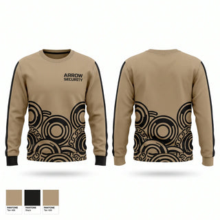 Crew Neck Sweatshirt, ARROW SECURITY, , Teamtime, Team time, sublimation, custom sports apparel, team uniforms, spirit wear, spiritwear, sports uniforms, custom shirts, team store, custom team store, fundraiser sports, apparel fundraiser
