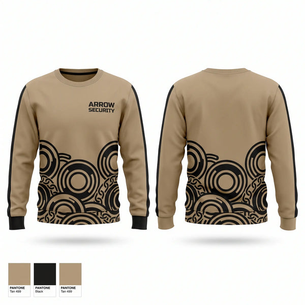 Crew Neck Sweatshirt, ARROW SECURITY, , Teamtime, Team time, sublimation, custom sports apparel, team uniforms, spirit wear, spiritwear, sports uniforms, custom shirts, team store, custom team store, fundraiser sports, apparel fundraiser