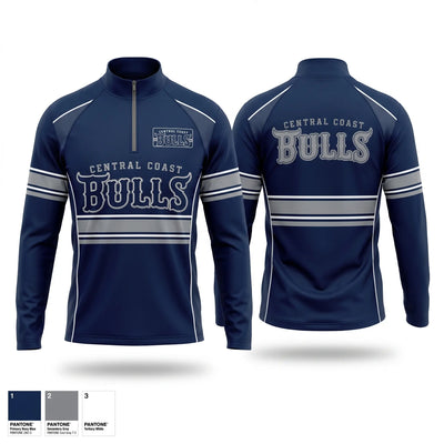 Central coast Bulls Quarter Zip Jacket - 1