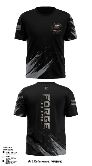 Short Sleeve Performance Shirt, Forge Jiu Jitsu, , Teamtime, Team time, sublimation, custom sports apparel, team uniforms, spirit wear, spiritwear, sports uniforms, custom shirts, team store, custom team store, fundraiser sports, apparel fundraiser