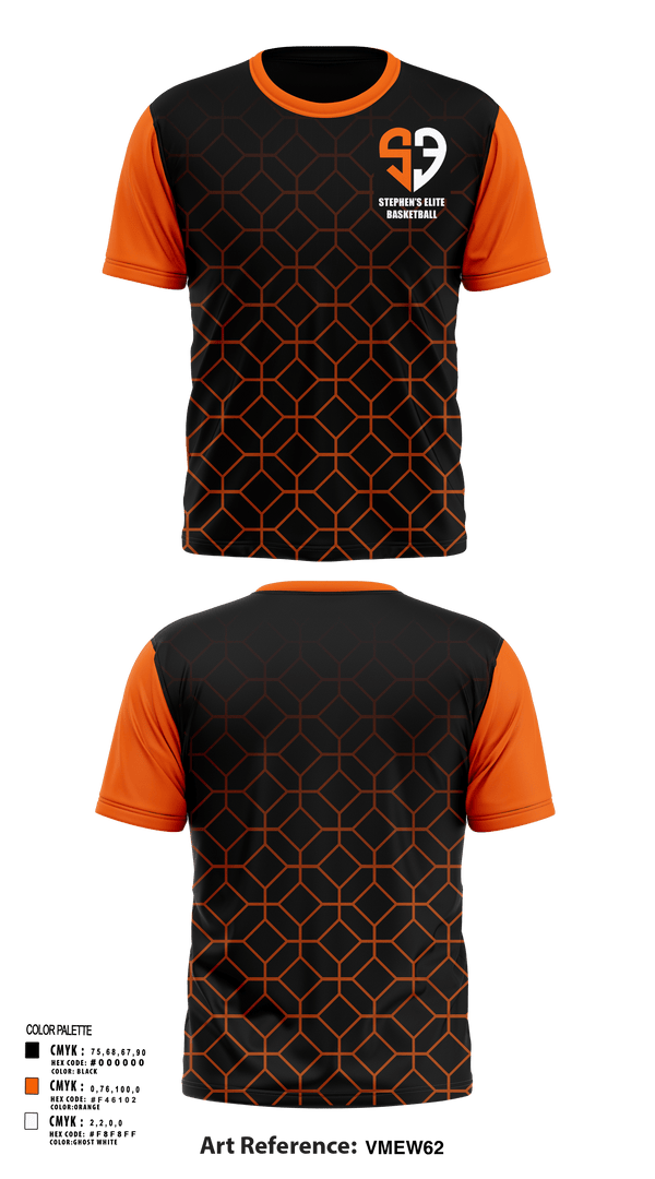 Short Sleeve Performance Shirt, Stephen’s Elite, Men's Basketball, Teamtime, Team time, sublimation, custom sports apparel, team uniforms, spirit wear, spiritwear, sports uniforms, custom shirts, team store, custom team store, fundraiser sports, apparel fundraiser