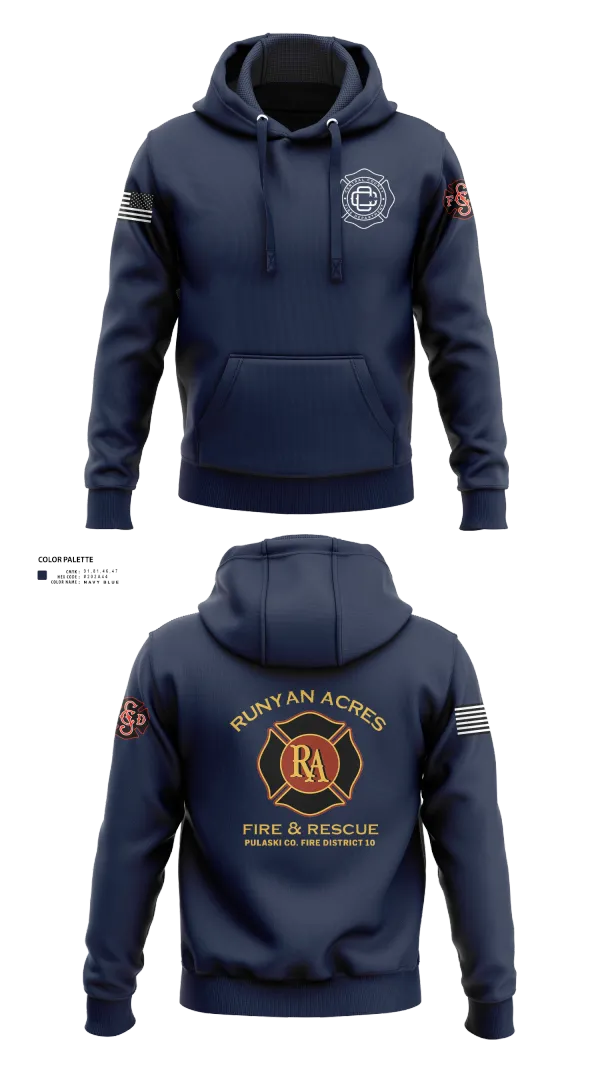Hoodie, RUNYAN ACRES FIRE DEPARTMENT, , Teamtime, Team time, sublimation, custom sports apparel, team uniforms, spirit wear, spiritwear, sports uniforms, custom shirts, team store, custom team store, fundraiser sports, apparel fundraiser
