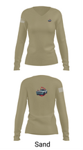 CMed 90938838 Women's Long Sleeve V-neck Shirt - 92