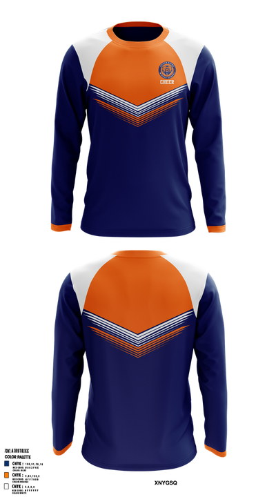 North Point Middle School Cheer 29859627 Long Sleeve Performance Shirt 1