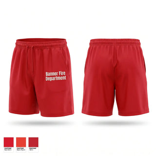 Athletic Shorts With Pockets, Banner Fire Department, Fire Department, Teamtime, Team time, sublimation, custom sports apparel, team uniforms, spirit wear, spiritwear, sports uniforms, custom shirts, team store, custom team store, fundraiser sports, apparel fundraiser