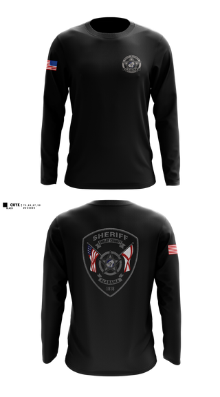Long Sleeve Performance Shirt, SCSO, Police, Teamtime, Team time, sublimation, custom sports apparel, team uniforms, spirit wear, spiritwear, sports uniforms, custom shirts, team store, custom team store, fundraiser sports, apparel fundraiser