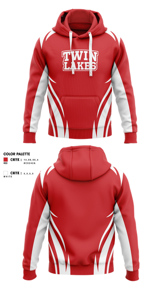 Hoodie, Twin Lakes, Cheer, Teamtime, Team time, sublimation, custom sports apparel, team uniforms, spirit wear, spiritwear, sports uniforms, custom shirts, team store, custom team store, fundraiser sports, apparel fundraiser