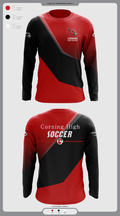 Corning Boys Soccer 97263388 Long Sleeve Performance Shirt 8