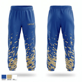 Sweatpants, LINCOLN AJROTC, Army, Teamtime, Team time, sublimation, custom sports apparel, team uniforms, spirit wear, spiritwear, sports uniforms, custom shirts, team store, custom team store, fundraiser sports, apparel fundraiser