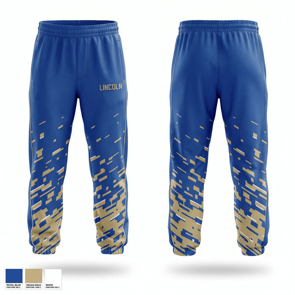 Sweatpants, LINCOLN AJROTC, Army, Teamtime, Team time, sublimation, custom sports apparel, team uniforms, spirit wear, spiritwear, sports uniforms, custom shirts, team store, custom team store, fundraiser sports, apparel fundraiser
