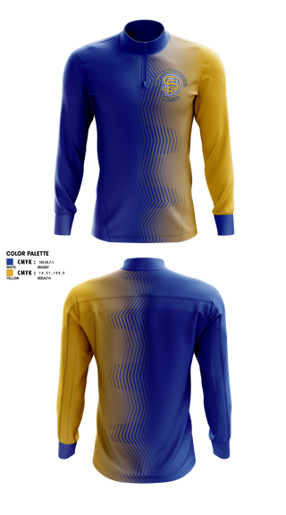 Quarter Zip Jacket, St Francis Borgia High School Wrestling, Wrestling, Teamtime, Team time, sublimation, custom sports apparel, team uniforms, spirit wear, spiritwear, sports uniforms, custom shirts, team store, custom team store, fundraiser sports, apparel fundraiser