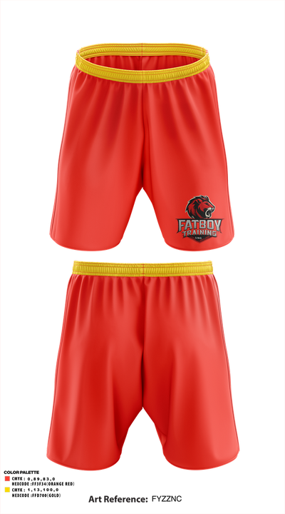 FATBOY TRAINING Inc.      #57 2047521 Athletic Shorts With Pockets - 1