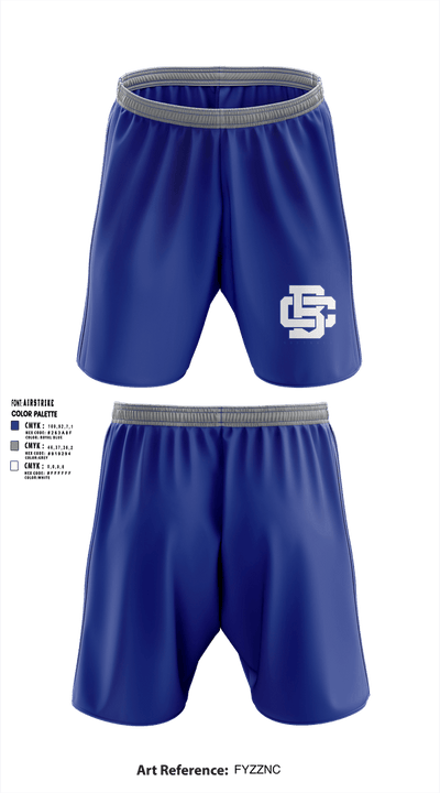 Lady BatCats 2560030 Athletic Shorts With Pockets - 2
