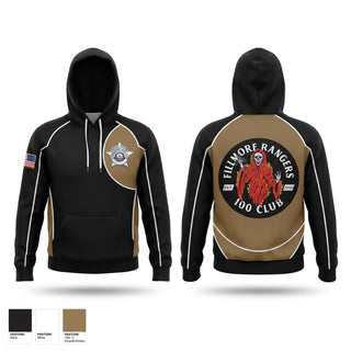 Hoodie, Fillmore rangers, Police, Teamtime, Team time, sublimation, custom sports apparel, team uniforms, spirit wear, spiritwear, sports uniforms, custom shirts, team store, custom team store, fundraiser sports, apparel fundraiser