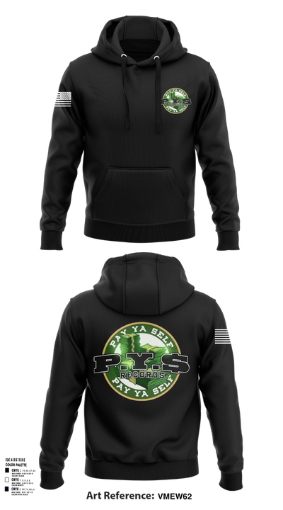 PAY YA SELF 50021856 Hoodie - 1