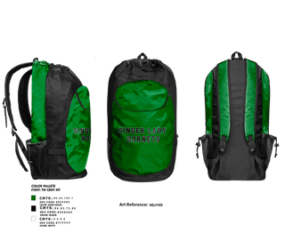 Gear Bag, Singer Lady Hornets, Softball, Teamtime, Team time, sublimation, custom sports apparel, team uniforms, spirit wear, spiritwear, sports uniforms, custom shirts, team store, custom team store, fundraiser sports, apparel fundraiser