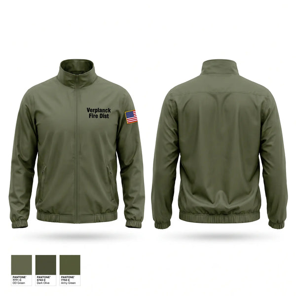 Windbreaker, Verplanck Fire Dist, Fire Department, Teamtime, Team time, sublimation, custom sports apparel, team uniforms, spirit wear, spiritwear, sports uniforms, custom shirts, team store, custom team store, fundraiser sports, apparel fundraiser