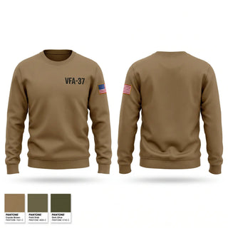 Crew Neck Sweatshirt, VFA-37, Navy, Teamtime, Team time, sublimation, custom sports apparel, team uniforms, spirit wear, spiritwear, sports uniforms, custom shirts, team store, custom team store, fundraiser sports, apparel fundraiser