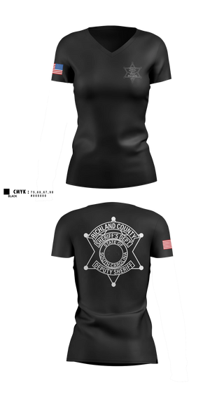 Womens Short Sleeve Vneck Shirt, RCSD, Police, Teamtime, Team time, sublimation, custom sports apparel, team uniforms, spirit wear, spiritwear, sports uniforms, custom shirts, team store, custom team store, fundraiser sports, apparel fundraiser