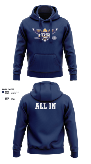 Hoodie, Saddle Brook Falcons Lacrosse, Men's Lacrosse, Teamtime, Team time, sublimation, custom sports apparel, team uniforms, spirit wear, spiritwear, sports uniforms, custom shirts, team store, custom team store, fundraiser sports, apparel fundraiser
