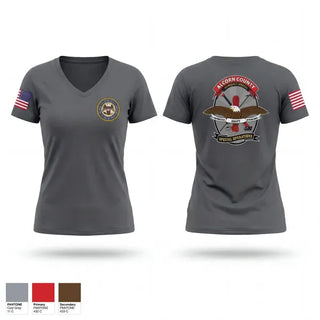 Womens Short Sleeve Vneck Shirt, Alcorn County Special Operations, Fire Department, Teamtime, Team time, sublimation, custom sports apparel, team uniforms, spirit wear, spiritwear, sports uniforms, custom shirts, team store, custom team store, fundraiser sports, apparel fundraiser