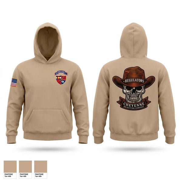 Hoodie, Cheyenne US Army Recruiting Company, Army, Teamtime, Team time, sublimation, custom sports apparel, team uniforms, spirit wear, spiritwear, sports uniforms, custom shirts, team store, custom team store, fundraiser sports, apparel fundraiser