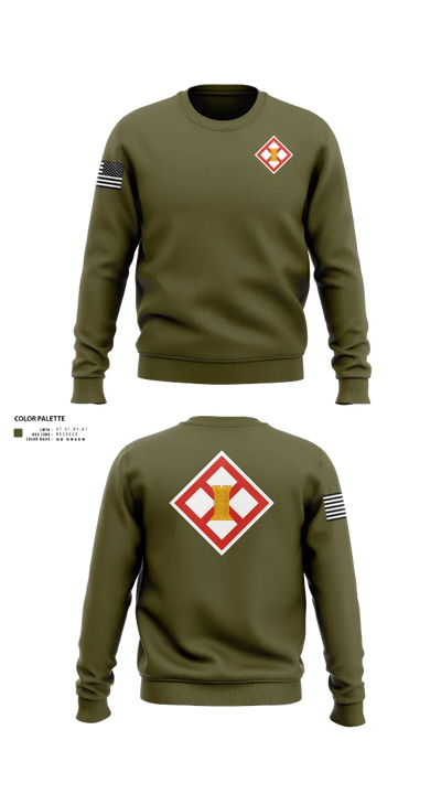 683rd ENG DET 75915618 Crew Neck Sweatshirt - 21