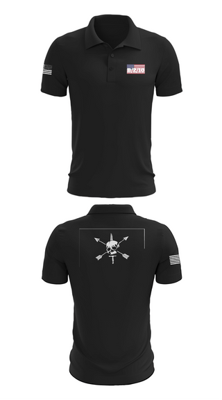 Short Sleeve Performance Polo, B/2/10, Army, Teamtime, Team time, sublimation, custom sports apparel, team uniforms, spirit wear, spiritwear, sports uniforms, custom shirts, team store, custom team store, fundraiser sports, apparel fundraiser