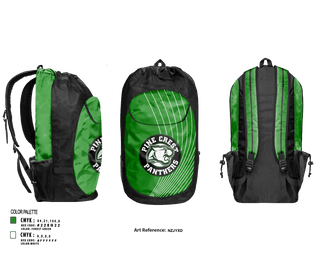Gear Bag, Pine Crest School (Upper School) Volleyball, Women's Volleyball, Teamtime, Team time, sublimation, custom sports apparel, team uniforms, spirit wear, spiritwear, sports uniforms, custom shirts, team store, custom team store, fundraiser sports, apparel fundraiser