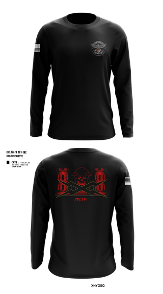 Long Sleeve Performance Shirt, 11th MDB, Army, Teamtime, Team time, sublimation, custom sports apparel, team uniforms, spirit wear, spiritwear, sports uniforms, custom shirts, team store, custom team store, fundraiser sports, apparel fundraiser