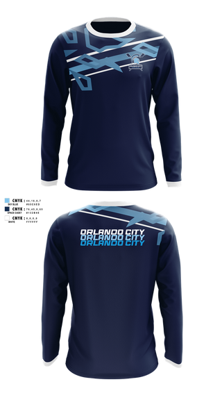 Long Sleeve Performance Shirt, Orlando City Boat Club, E-Sports, Teamtime, Team time, sublimation, custom sports apparel, team uniforms, spirit wear, spiritwear, sports uniforms, custom shirts, team store, custom team store, fundraiser sports, apparel fundraiser