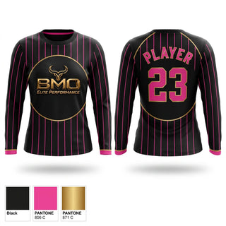 Long Sleeve Performance Shirt, BMO Elite 12u Salvadge, Softball, Teamtime, Team time, sublimation, custom sports apparel, team uniforms, spirit wear, spiritwear, sports uniforms, custom shirts, team store, custom team store, fundraiser sports, apparel fundraiser