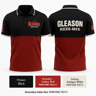 Short Sleeve Performance Polo, Gleason Redi Mix, , Teamtime, Team time, sublimation, custom sports apparel, team uniforms, spirit wear, spiritwear, sports uniforms, custom shirts, team store, custom team store, fundraiser sports, apparel fundraiser