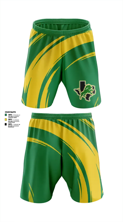 Dublin Lions Track & Field 11398902 Athletic Shorts With Pockets - 3
