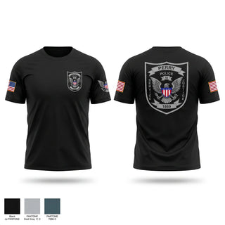 Short Sleeve Performance Shirt, PERRY POLICE DEPARTMENT, Police, Teamtime, Team time, sublimation, custom sports apparel, team uniforms, spirit wear, spiritwear, sports uniforms, custom shirts, team store, custom team store, fundraiser sports, apparel fundraiser