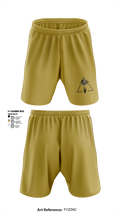 Ball Placement Athletic Shorts With Pockets - 5