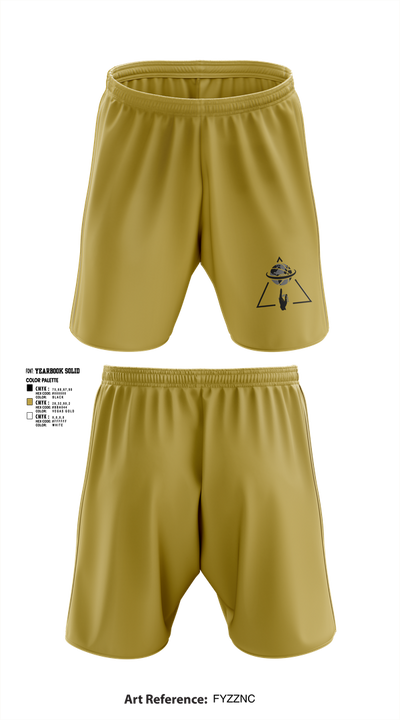 Ball Placement Athletic Shorts With Pockets - 5