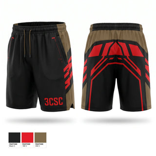 Athletic Shorts With Pockets, 3CSC, Army, Teamtime, Team time, sublimation, custom sports apparel, team uniforms, spirit wear, spiritwear, sports uniforms, custom shirts, team store, custom team store, fundraiser sports, apparel fundraiser
