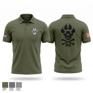 Short Sleeve Performance Polo, Yakima Police Department K9 School, Police, Teamtime, Team time, sublimation, custom sports apparel, team uniforms, spirit wear, spiritwear, sports uniforms, custom shirts, team store, custom team store, fundraiser sports, apparel fundraiser