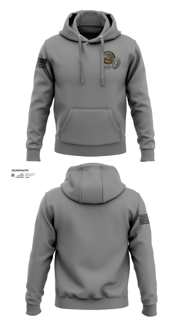 Hoodie, Hahira Police Department, Police, Teamtime, Team time, sublimation, custom sports apparel, team uniforms, spirit wear, spiritwear, sports uniforms, custom shirts, team store, custom team store, fundraiser sports, apparel fundraiser