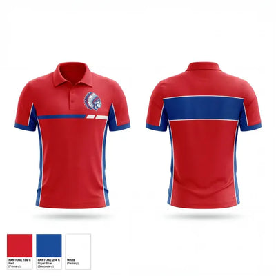 Lady Indians 30649975 Short Sleeve Performance Polo - 1